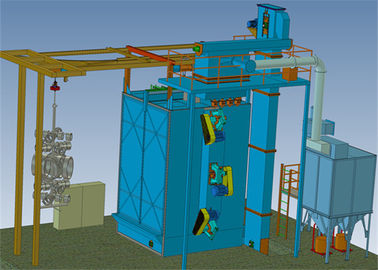 High Performance Hook Type Shot Blasting Machine For Casting Parts And Steel Structures