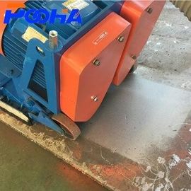 Floor Shot Blasting Machine 0.5 - 23 M/Min Traveling Speed Blue Color