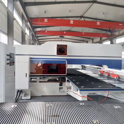 HR / SS Sheet Punch Mechanical Type CNC Turret Punching Press Machine
