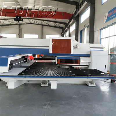 HR / SS Sheet Punch Mechanical Type CNC Turret Punching Press Machine