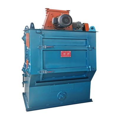 Automatic Rubber Tracked Type Shot Blasting Machine Rubber Belt Tumble Shot Blasting Machine